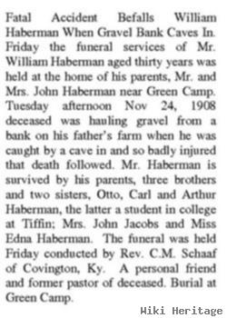 William "willie" H Haberman