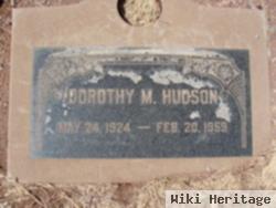 Dorothy M Sheek Hudson
