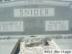 William L Snider