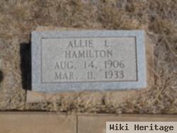 Allie Lillian Beard Hamilton