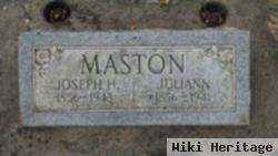 Joseph Hyder Maston