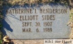 Katherine Irene Henderson Sides