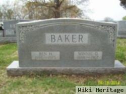 Benjamin Harrison "ben" Baker