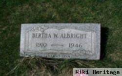 Bertha Elizabeth Washes Albright