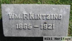 William F. Kintzing