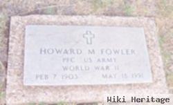 Pfc Howard M. Fowler