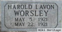 Harold Lavon Worsley