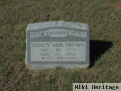 Nancy Ann Arthus Brown