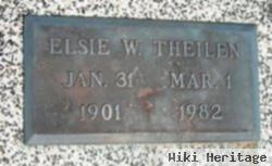 Elsie Wilhelmina Wallner Theilen