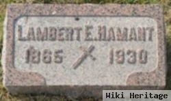 Lambert Edward Hamant