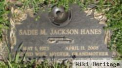 Sadie M Jackson Hanes