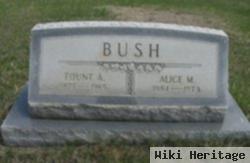 Alice M Burkett Bush