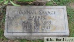 Hannah Savage Harris