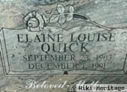 Elaine Louise Quick