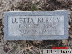 Minnie Luetta Beaman Kersey