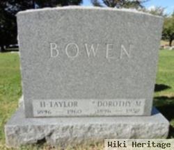 Harry Taylor Bowen