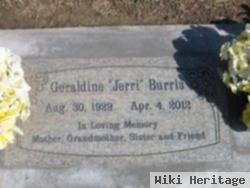 Geraldine "jerri" Burris