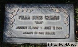 Velma Burge Crismon