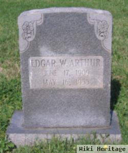 Edgar W Arthur