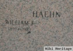 William F. Haehn