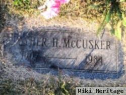 Luther H Mccusker