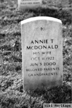 Annie T. Mcdonald