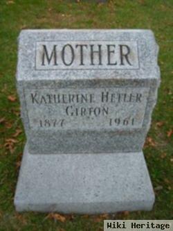 Katherine "kittie" Hetler Girton