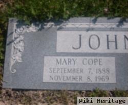 Mary Cope Johnson