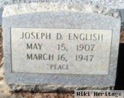 Joseph D English