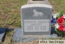 Simpson Thomas Massey, Jr