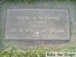 Cecil A Norman