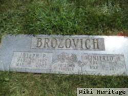 Joseph P "joe" Brozovich