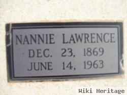 Nancy "nannie" Payne Lawrence