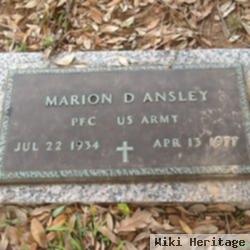 Marion D Ansley