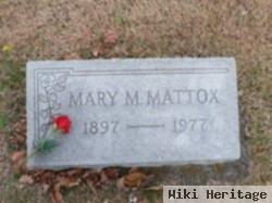 Mary M. Mattox