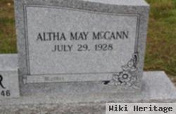 Altha May Mccann Walker