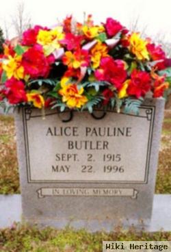 Alice Pauline Butler