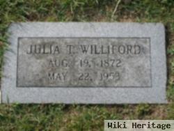 Julia T Williford