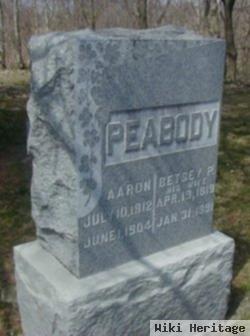 Betsey P. "elizabeth" Cunningham Peabody