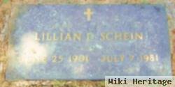 Lillian D Schein