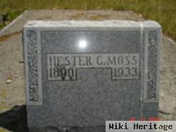 Hester C Sherlock Moss