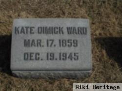 Kate Dimick Ward