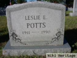 Leslie E. Potts