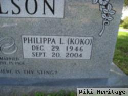 Philippa Lee "koko" Brown Carlson