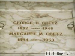 Margaret M Goetz