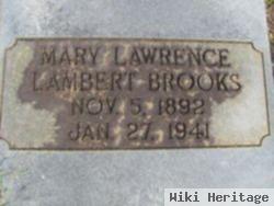 Mary Lambert Lawrence Brooks