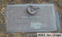 Betty Elaine Wickizer Irish