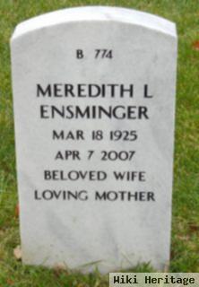 Meredith Lucille Ensminger