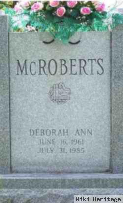 Deborah Ann Mcroberts