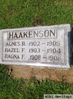 Agnes R. Haakenson